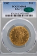 1907 $10 Liberty MS64