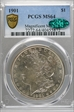 1901 $1 MS64