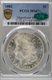 1882 $1 MS67+