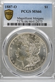 1887-O $1 MS66
