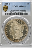 1884-S $1 MS64+