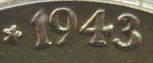 1943-P 5C Doubled Die Obverse MS65FS