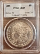 1885 $1 MS65