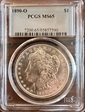 1890-O $1 MS65