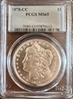 1878-CC $1 MS65
