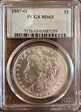 1887-O $1 MS65