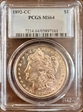 1892-CC $1 MS64