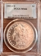 1883-CC $1 MS66