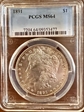 1891 $1 MS64