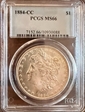 1884-CC $1 MS66