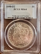 1890-CC $1 MS64