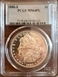 1880-S $1 MS64PL