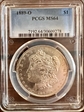 1889-O $1 MS64