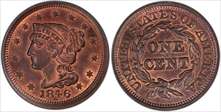 1846 1C N-9  Small Date MS65RB