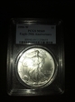 2006-W $1 Burnished Silver Eagle 20th Anniversary SP69