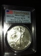 2011-(S) $1 Silver Eagle Struck at San Francisco First Strike MS70