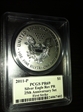 2011-P $1 Silver Eagle Rev PR 25th Anniversary Set First Strike PR69