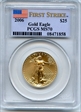 2006 $25 Gold Eagle First Strike MS70