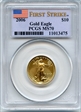 2006 $10 Gold Eagle  First Strike MS70