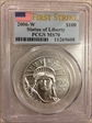 2006-W $100 Burnished St. of Liberty First Strike SP70