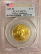 2007-W $10 Dolley Madison First Strike MS70DMPL