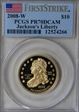 2008-W $10 Jackson's Liberty First Strike PR70DCAM