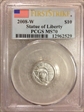 2008-W $10 Burnished St. of Liberty First Strike SP70