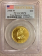 2008-W $10 Van Buren's Liberty First Strike MS70