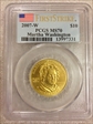 2007-W $10 Martha Washington First Strike MS70