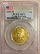 2009-W $10 Anna Harrison First Strike MS70