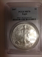 2007 $1 Silver Eagle MS70