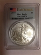 2010 $1 Silver Eagle First Strike MS70