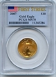 2007 $10 Gold Eagle MS70