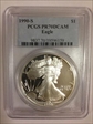 1990-S $1 Silver Eagle PR70DCAM