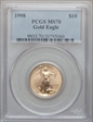 1998 $10 Gold Eagle MS70