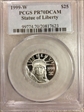 1999-W $25 Statue of Liberty PR70DCAM