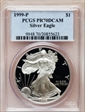 1999-P $1 Silver Eagle PR70DCAM