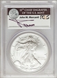 2007-W $1 Burnished Silver Eagle SP70