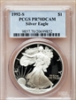 1992-S $1 Silver Eagle PR70DCAM