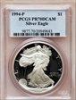 1994-P $1 Silver Eagle PR70DCAM