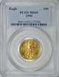 1990 $10 Gold Eagle MS69