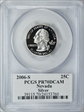 2006-S 25C Nevada Silver PR70DCAM