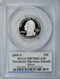 2009-S 25C Northern Mariana Islands Silver PR70DCAM