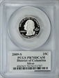 2009-S 25C District of Columbia  Silver PR70DCAM