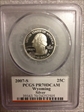 2007-S 25C Wyoming Silver PR70DCAM