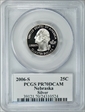 2006-S 25C Nebraska Silver PR70DCAM
