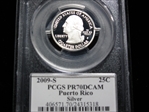 2009-S 25C Puerto Rico Silver PR70DCAM