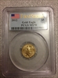 2012 $5 Gold Eagle First Strike MS70