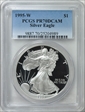1995-W $1 Silver Eagle PR70DCAM