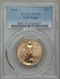 1995 $25 Gold Eagle MS70